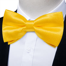 yellow bow tie