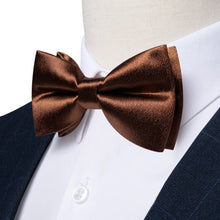 brown bow tie