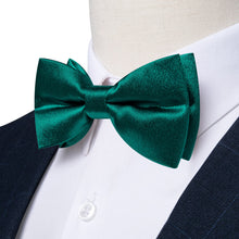 teal bow tie