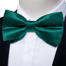 dark green bow tie