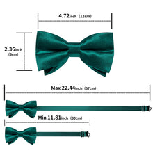 seafoam green bow ties