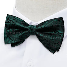 forest green bow tie