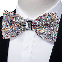 Gorgeous Plastic Novel Diamond Men's Pre-Bowtie