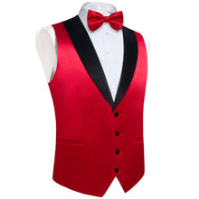 mens red vest