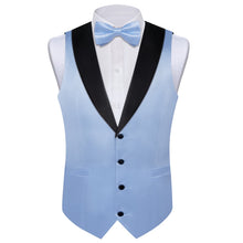 blue mens vest