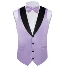 purple vest suit