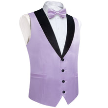 purple dress vest