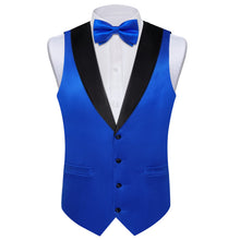 royal blue suit vest