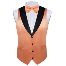 orange mens vest