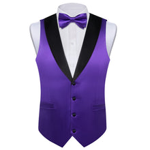 purple dress vest