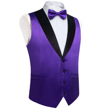 purple vest outfit