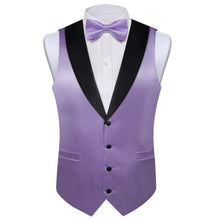 men purple vest