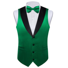 mens green suit vest