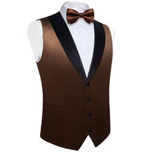 men's brown vest