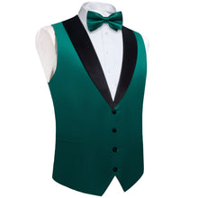 green tux vest