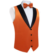 men's orange vest