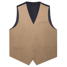 khaki dress vest