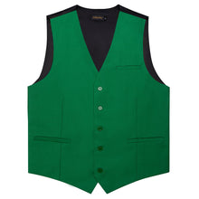 men's green vest