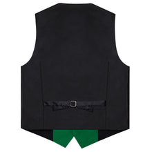 green dress vest