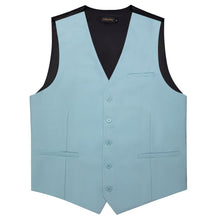 men blue vest