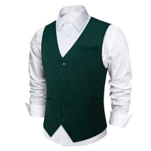 dark green vest