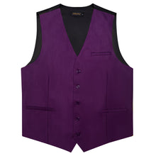 purple dress vest