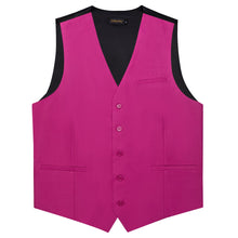 men's pink vest