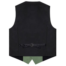 green vest mens outfit