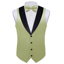 green vest outfit mens