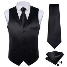 mens black dress vest