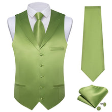 green vest suit