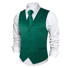 green suit vest mens