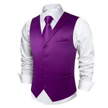 purple vest tux