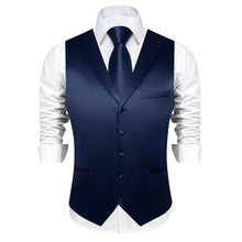 royal blue suit vest