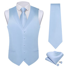 baby blue vest