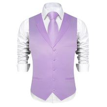 light purple suit vest