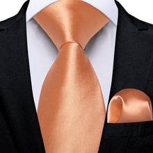 light orange tie