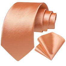 orange neck tie