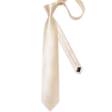 mens champagne tie