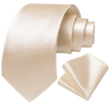 champagne color tie