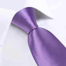 purple neck tie