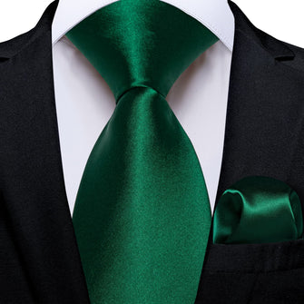 green necktie