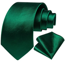 green mens tie