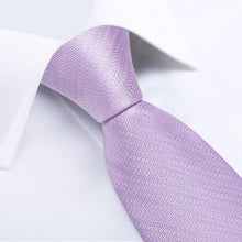 Purple Solid Men's Tie