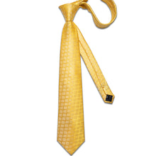 golden yellow tie