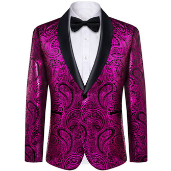 purple prom suit