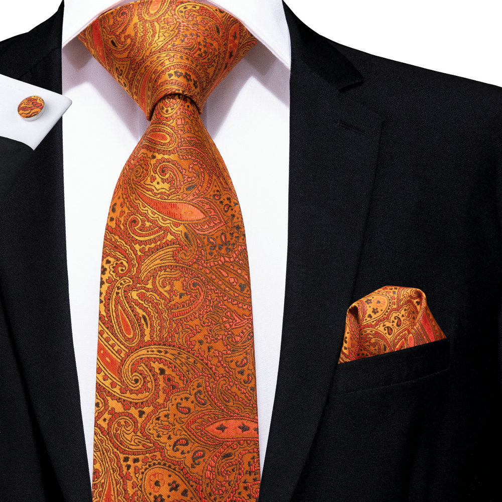 Paisley Tie Set | DiBanGuStore