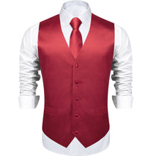 burgundy vest for men