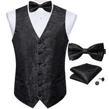 black business vest